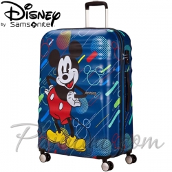 American Tourister Детски куфар Disney Wavebreaker 77см Mickey Future Pop American Tourister Детски куфар Disney Wavebreaker 77см Mickey Future Pop